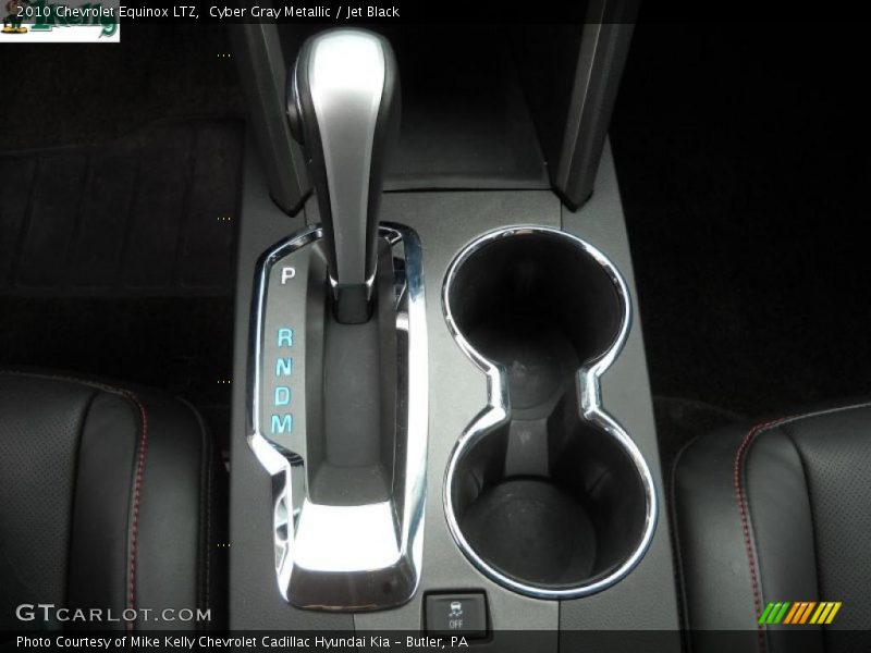 Cyber Gray Metallic / Jet Black 2010 Chevrolet Equinox LTZ