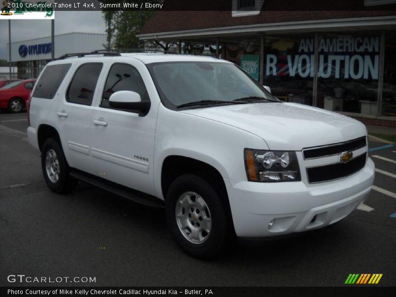Summit White / Ebony 2010 Chevrolet Tahoe LT 4x4