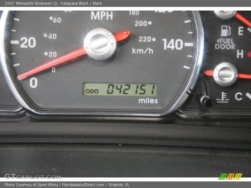 Kalapana Black / Black 2007 Mitsubishi Endeavor LS