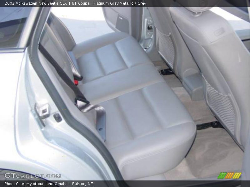 Platinum Grey Metallic / Grey 2002 Volkswagen New Beetle GLX 1.8T Coupe
