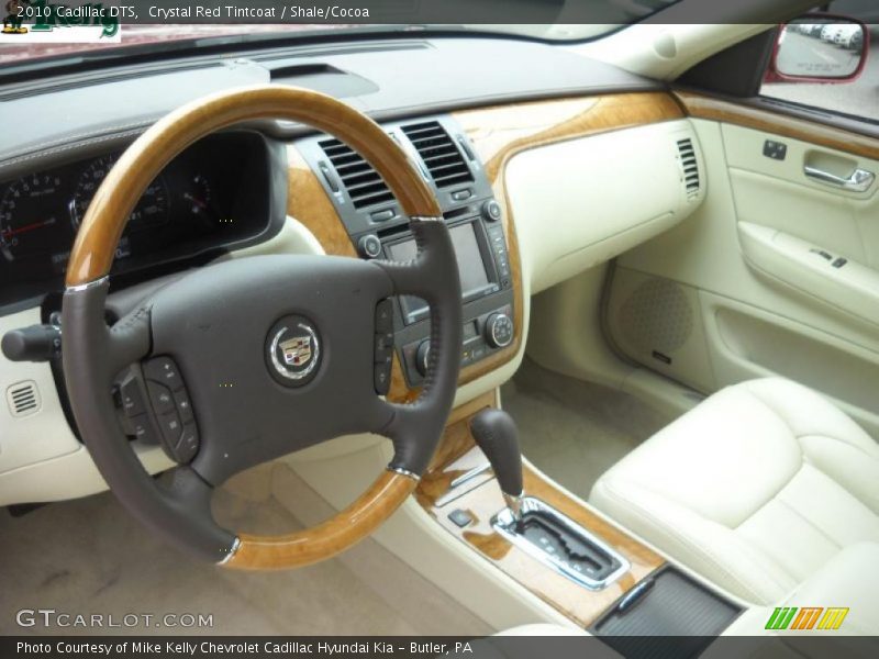 Crystal Red Tintcoat / Shale/Cocoa 2010 Cadillac DTS