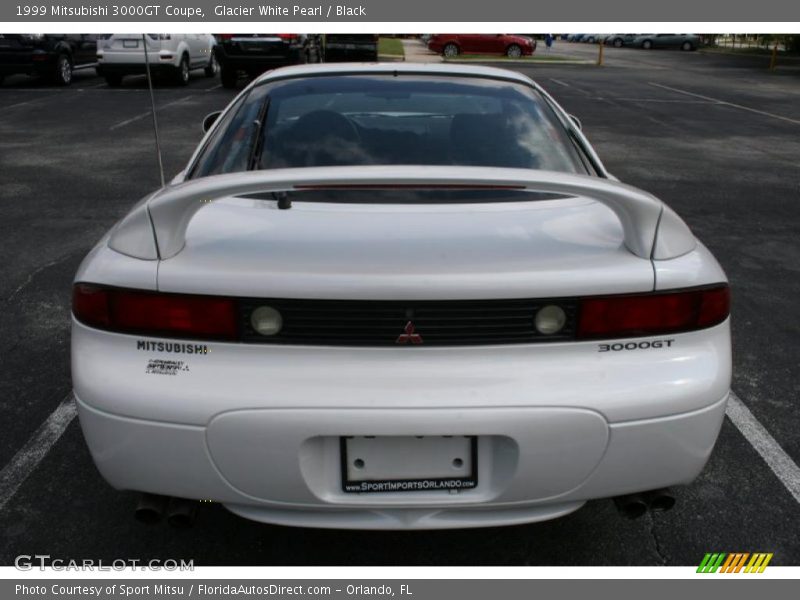 Glacier White Pearl / Black 1999 Mitsubishi 3000GT Coupe