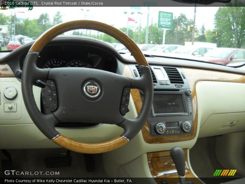 Crystal Red Tintcoat / Shale/Cocoa 2010 Cadillac DTS
