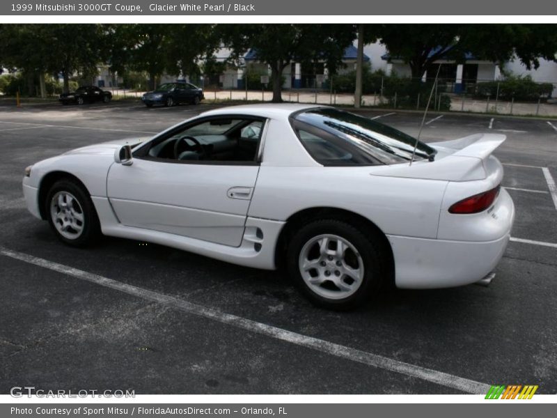 Glacier White Pearl / Black 1999 Mitsubishi 3000GT Coupe