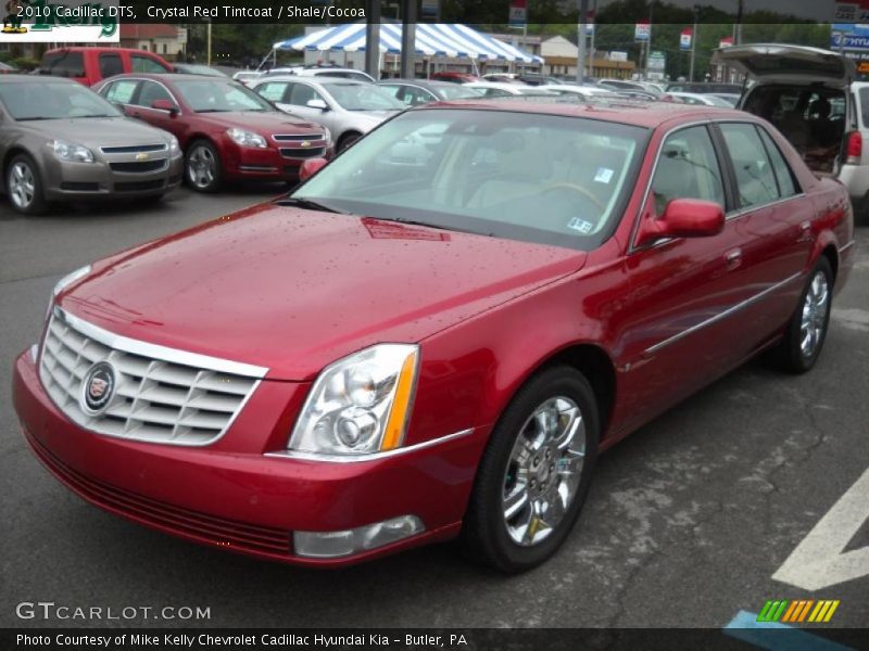 Crystal Red Tintcoat / Shale/Cocoa 2010 Cadillac DTS