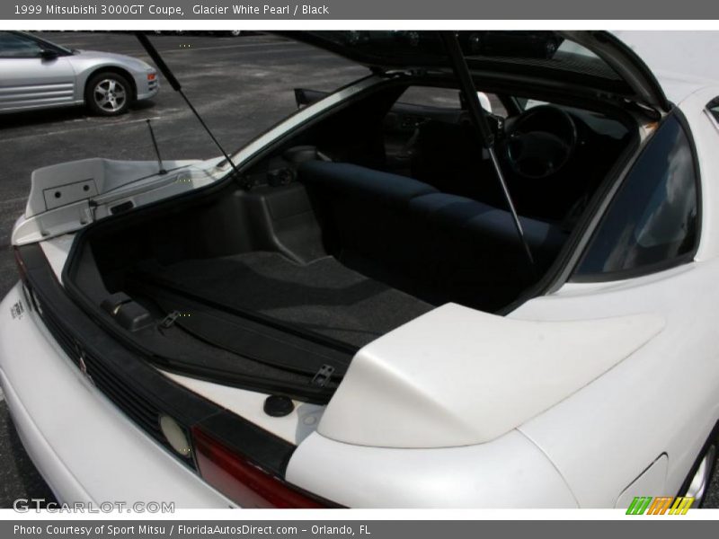 Glacier White Pearl / Black 1999 Mitsubishi 3000GT Coupe
