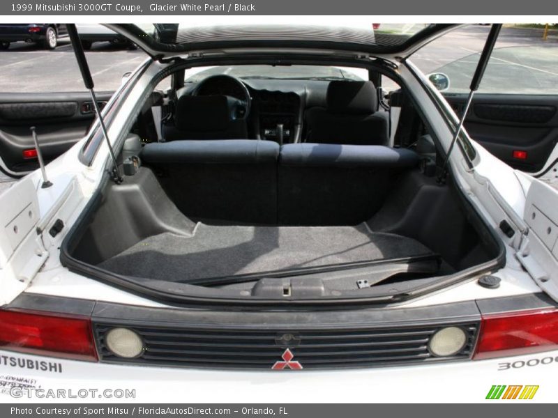 Glacier White Pearl / Black 1999 Mitsubishi 3000GT Coupe