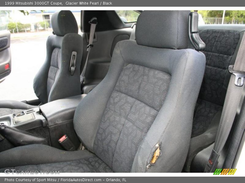Glacier White Pearl / Black 1999 Mitsubishi 3000GT Coupe