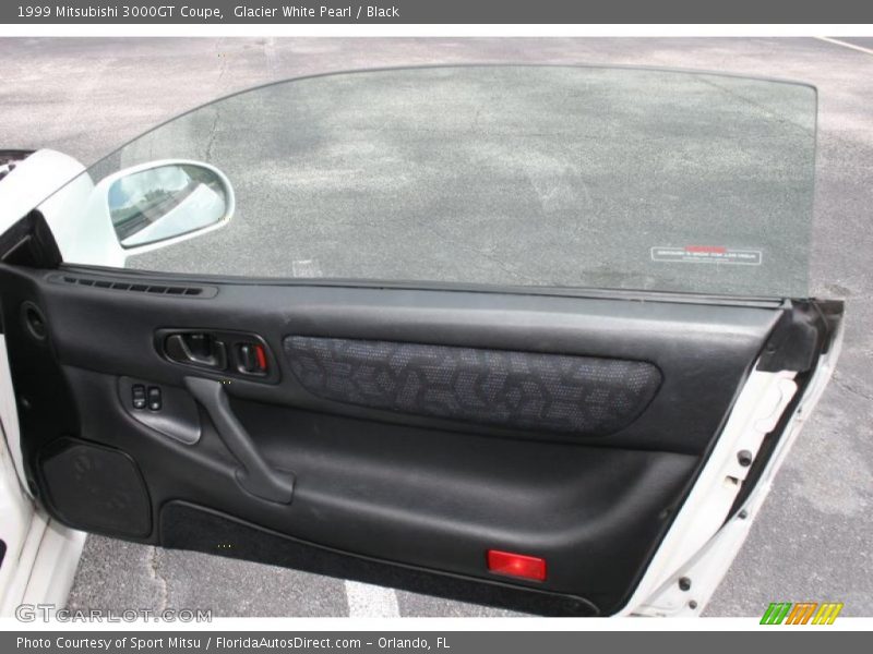 Glacier White Pearl / Black 1999 Mitsubishi 3000GT Coupe