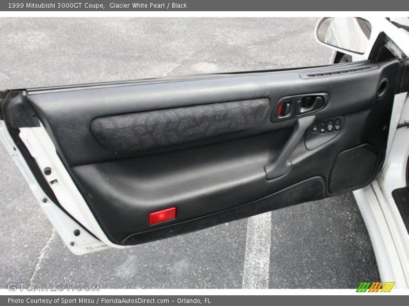 Glacier White Pearl / Black 1999 Mitsubishi 3000GT Coupe