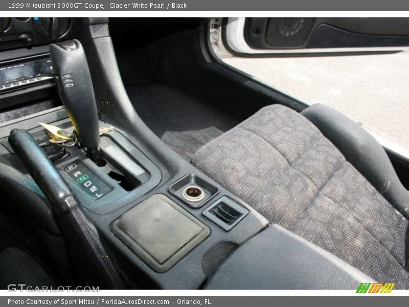 Glacier White Pearl / Black 1999 Mitsubishi 3000GT Coupe