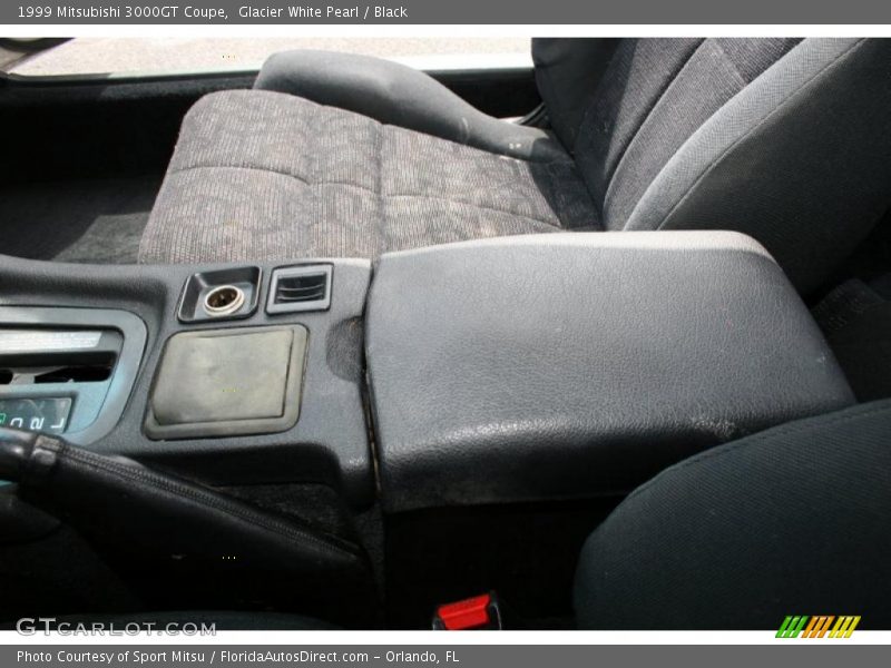 Glacier White Pearl / Black 1999 Mitsubishi 3000GT Coupe