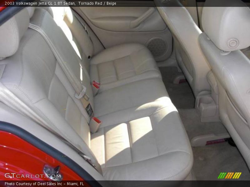 Tornado Red / Beige 2003 Volkswagen Jetta GL 1.8T Sedan
