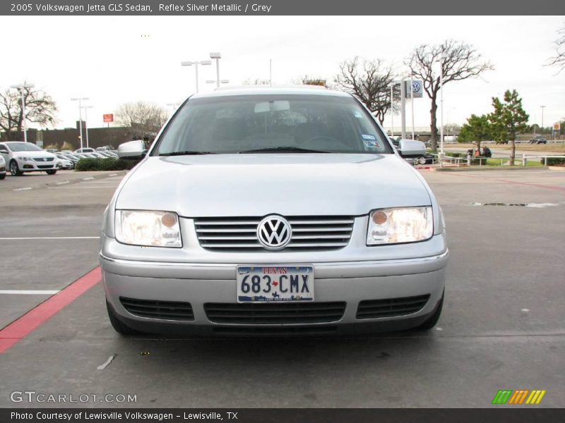Reflex Silver Metallic / Grey 2005 Volkswagen Jetta GLS Sedan