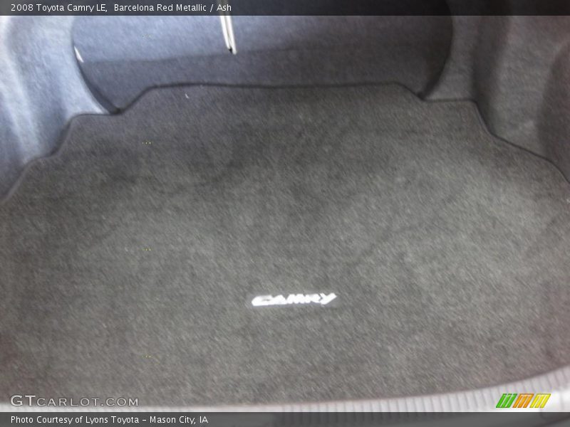 Barcelona Red Metallic / Ash 2008 Toyota Camry LE