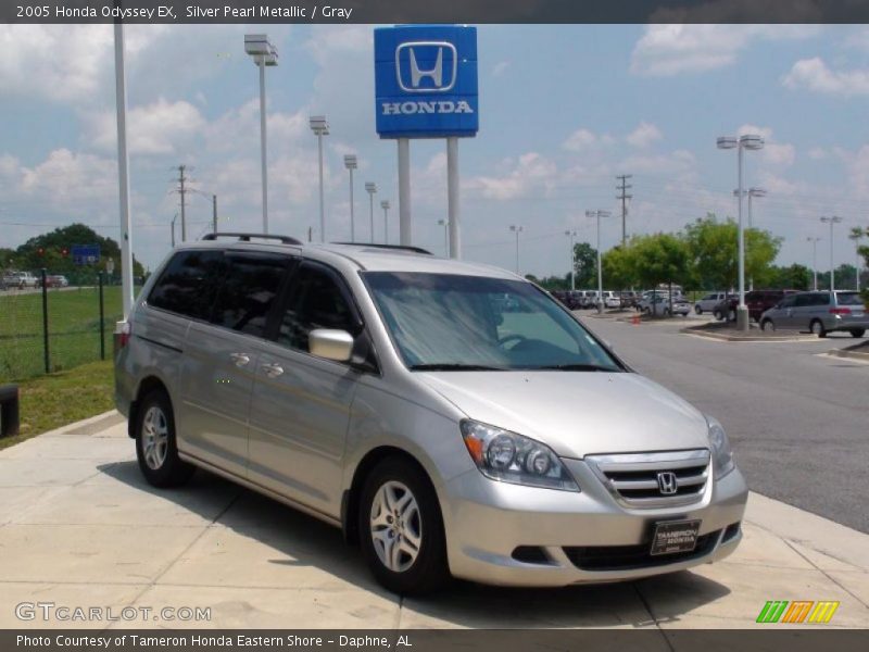 Silver Pearl Metallic / Gray 2005 Honda Odyssey EX