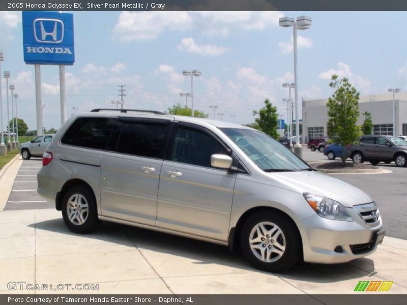 Silver Pearl Metallic / Gray 2005 Honda Odyssey EX