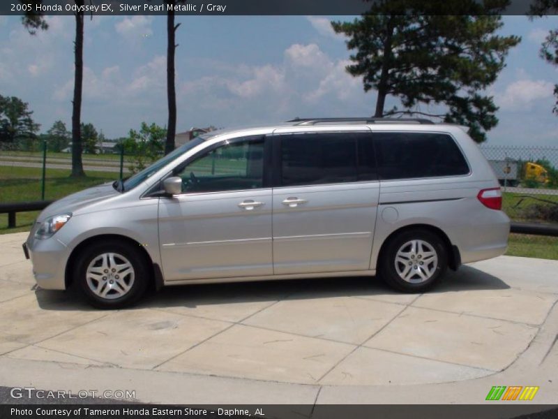 Silver Pearl Metallic / Gray 2005 Honda Odyssey EX