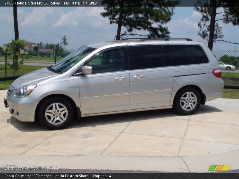 Silver Pearl Metallic / Gray 2005 Honda Odyssey EX