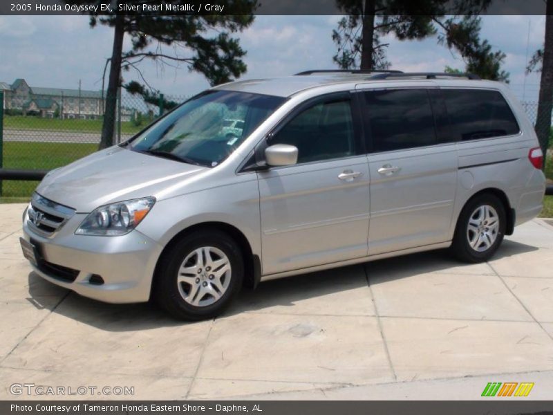 Silver Pearl Metallic / Gray 2005 Honda Odyssey EX