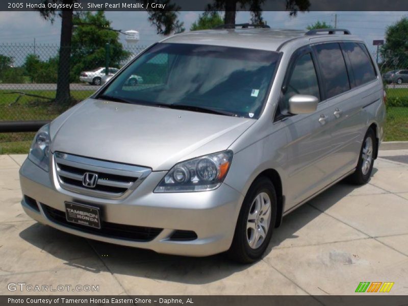 Silver Pearl Metallic / Gray 2005 Honda Odyssey EX