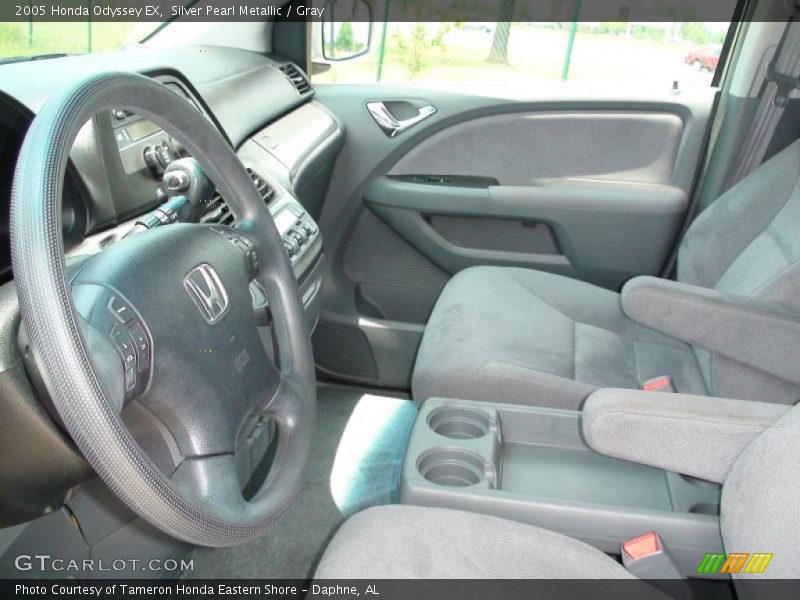 Silver Pearl Metallic / Gray 2005 Honda Odyssey EX