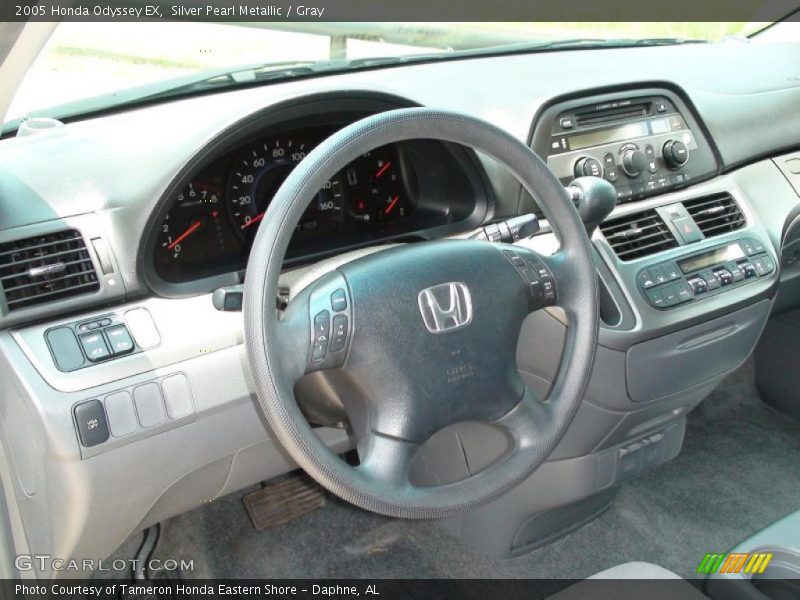 Silver Pearl Metallic / Gray 2005 Honda Odyssey EX