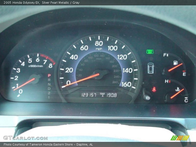 Silver Pearl Metallic / Gray 2005 Honda Odyssey EX