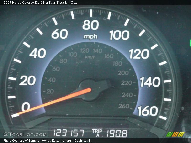 Silver Pearl Metallic / Gray 2005 Honda Odyssey EX