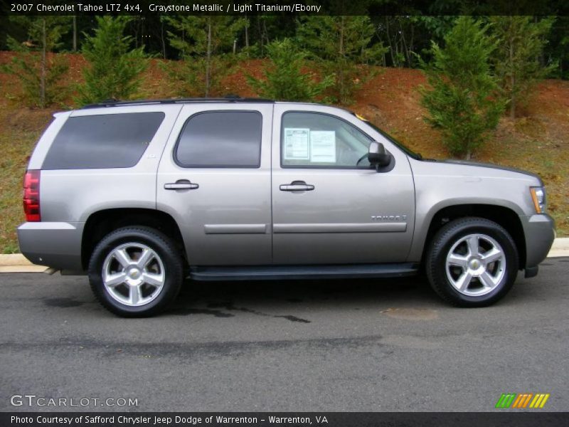 Graystone Metallic / Light Titanium/Ebony 2007 Chevrolet Tahoe LTZ 4x4