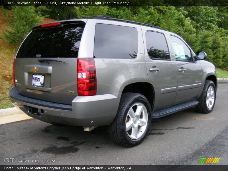 Graystone Metallic / Light Titanium/Ebony 2007 Chevrolet Tahoe LTZ 4x4