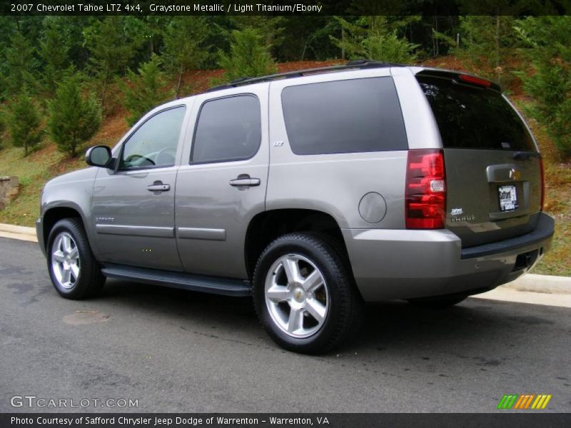Graystone Metallic / Light Titanium/Ebony 2007 Chevrolet Tahoe LTZ 4x4