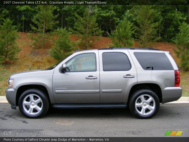 Graystone Metallic / Light Titanium/Ebony 2007 Chevrolet Tahoe LTZ 4x4