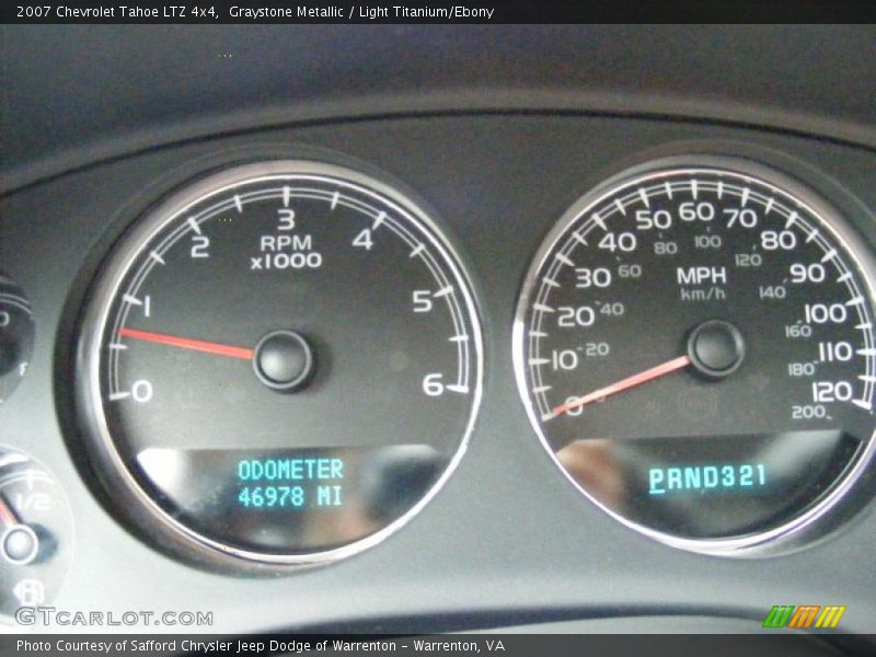 Graystone Metallic / Light Titanium/Ebony 2007 Chevrolet Tahoe LTZ 4x4