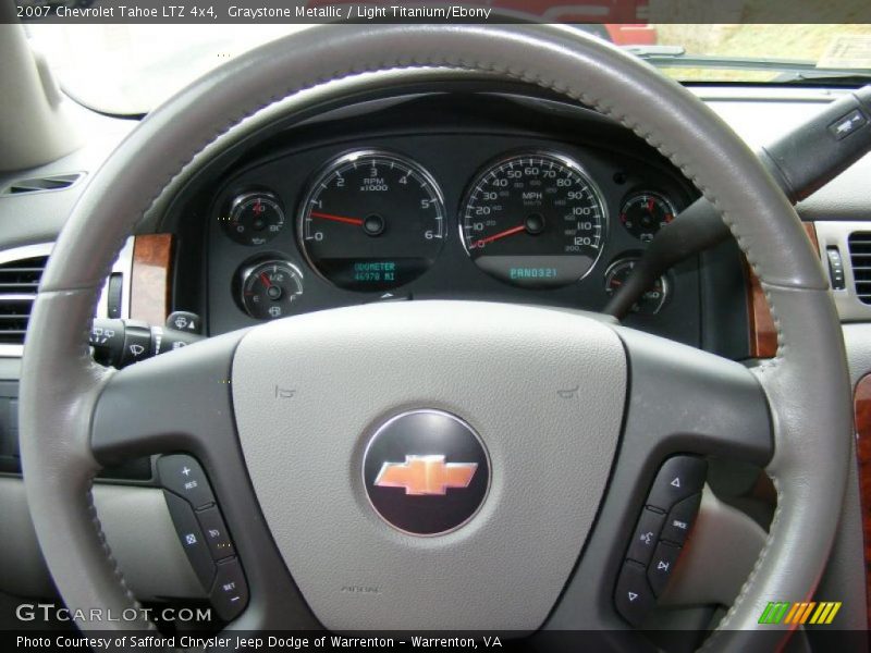 Graystone Metallic / Light Titanium/Ebony 2007 Chevrolet Tahoe LTZ 4x4