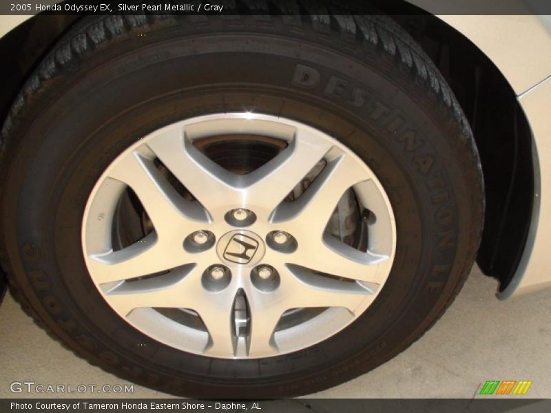 Silver Pearl Metallic / Gray 2005 Honda Odyssey EX