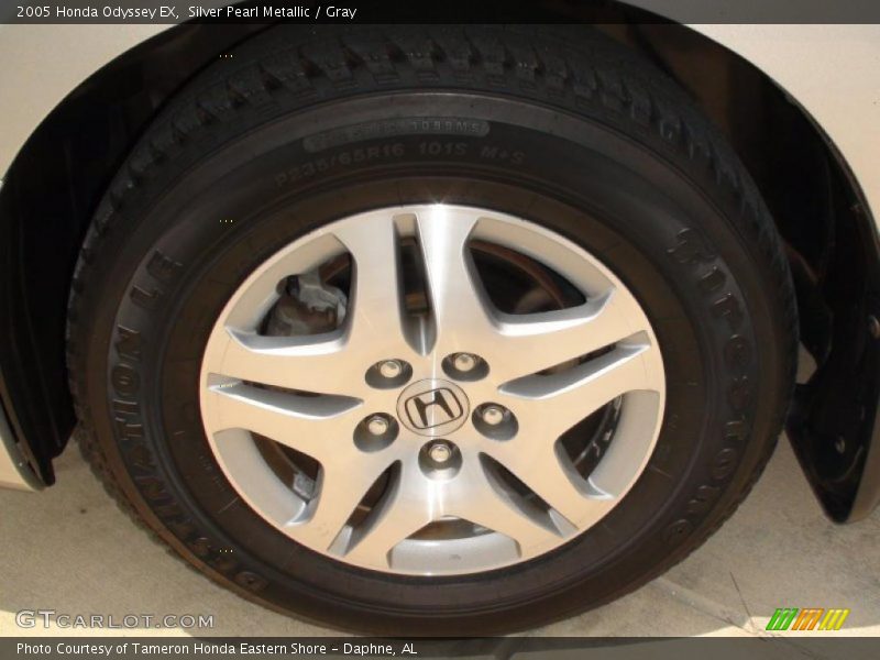 Silver Pearl Metallic / Gray 2005 Honda Odyssey EX