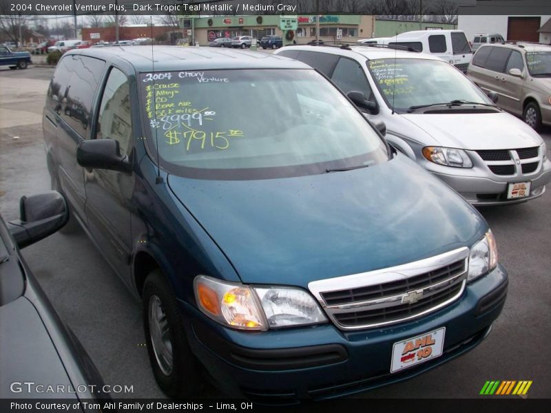 Dark Tropic Teal Metallic / Medium Gray 2004 Chevrolet Venture Plus