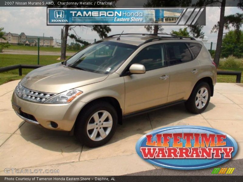 Chardonnay Metallic / Charcoal 2007 Nissan Murano S AWD