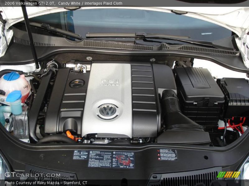 Candy White / Interlagos Plaid Cloth 2006 Volkswagen GTI 2.0T
