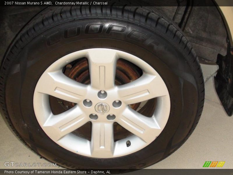 Chardonnay Metallic / Charcoal 2007 Nissan Murano S AWD