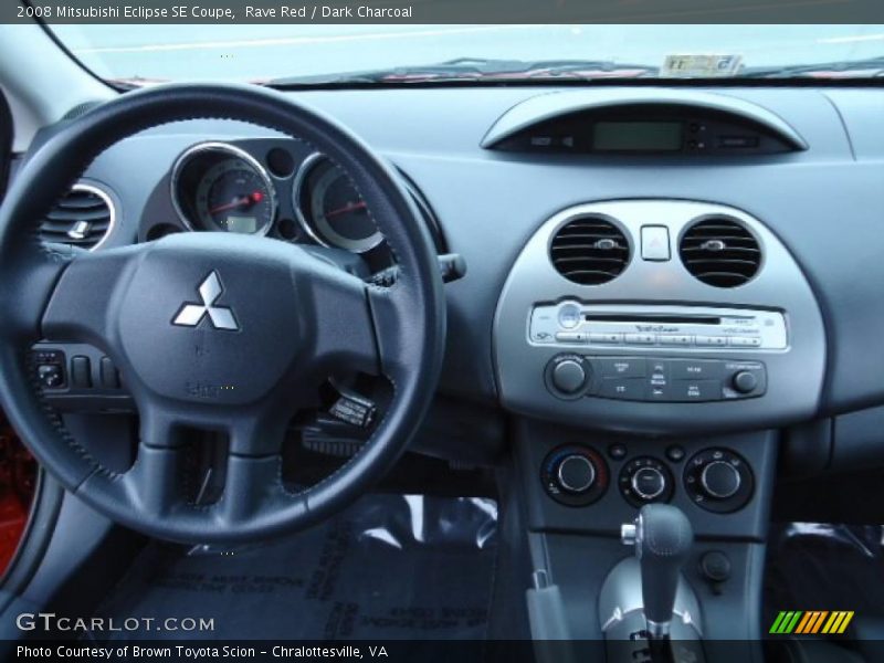 Rave Red / Dark Charcoal 2008 Mitsubishi Eclipse SE Coupe