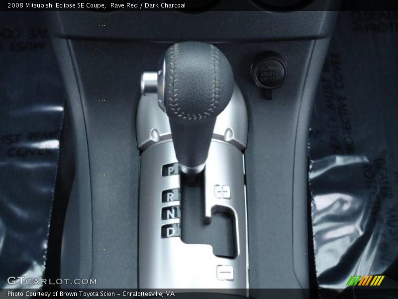 Rave Red / Dark Charcoal 2008 Mitsubishi Eclipse SE Coupe