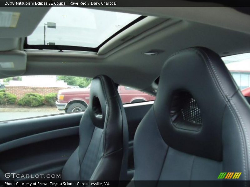 Rave Red / Dark Charcoal 2008 Mitsubishi Eclipse SE Coupe