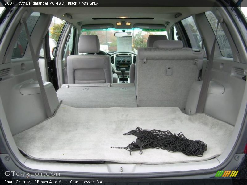 Black / Ash Gray 2007 Toyota Highlander V6 4WD