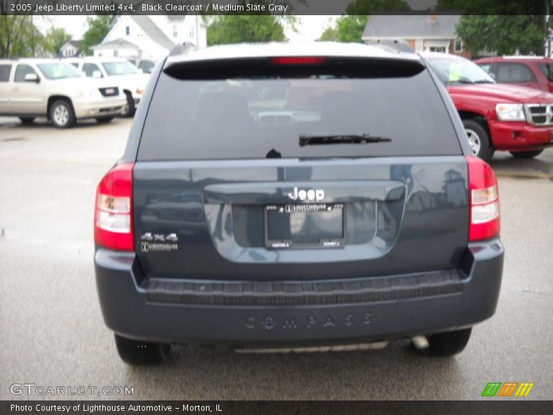 Black Clearcoat / Medium Slate Gray 2005 Jeep Liberty Limited 4x4