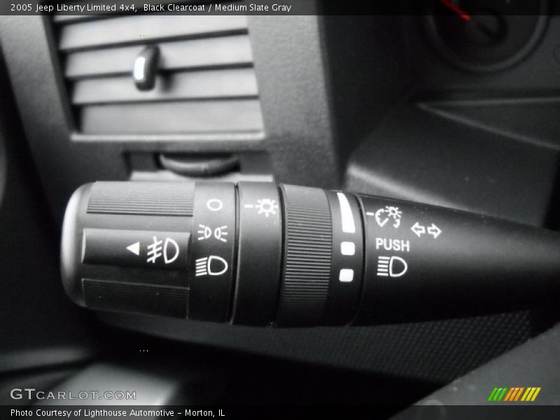 Black Clearcoat / Medium Slate Gray 2005 Jeep Liberty Limited 4x4