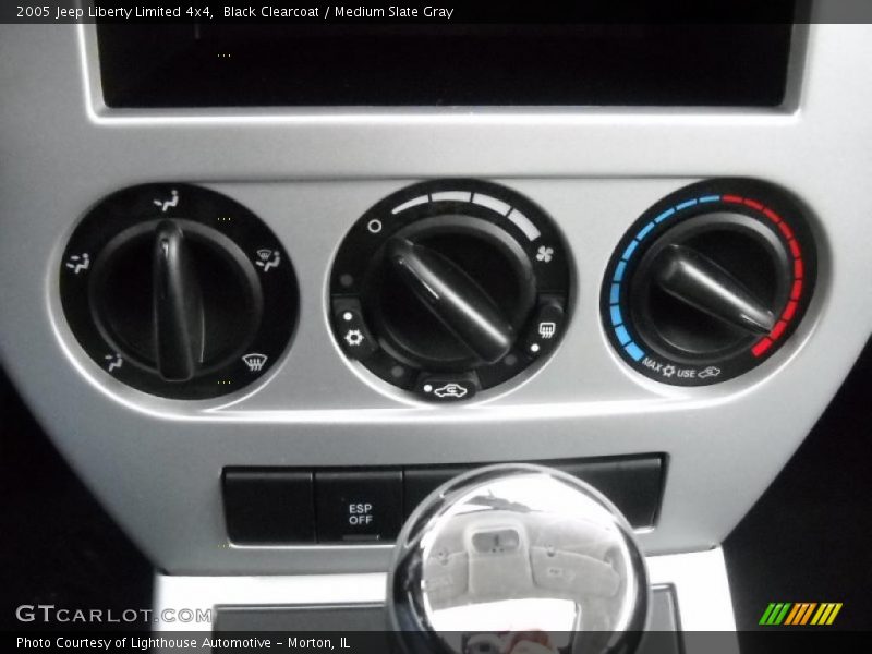 Black Clearcoat / Medium Slate Gray 2005 Jeep Liberty Limited 4x4