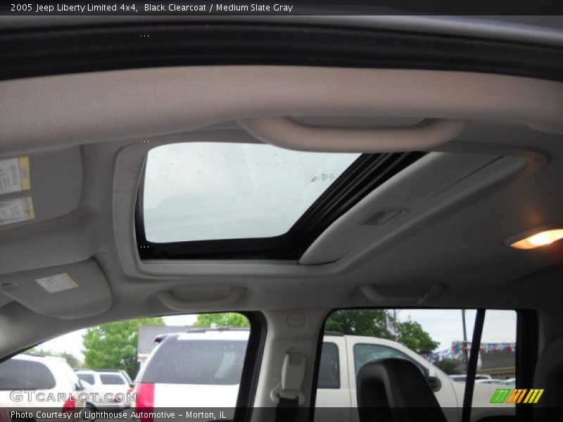 Black Clearcoat / Medium Slate Gray 2005 Jeep Liberty Limited 4x4