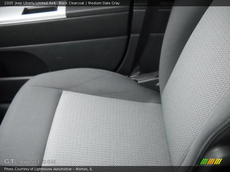Black Clearcoat / Medium Slate Gray 2005 Jeep Liberty Limited 4x4